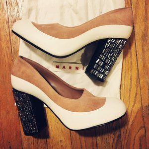 Marni Pump with Mirror Heel